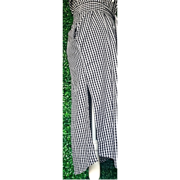 17. J. Crew Relaxed-fit short-sleeve cotton poplin shirtdress in gingham - Picture 4 of 6